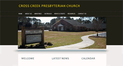 Desktop Screenshot of crosscreekpca.org
